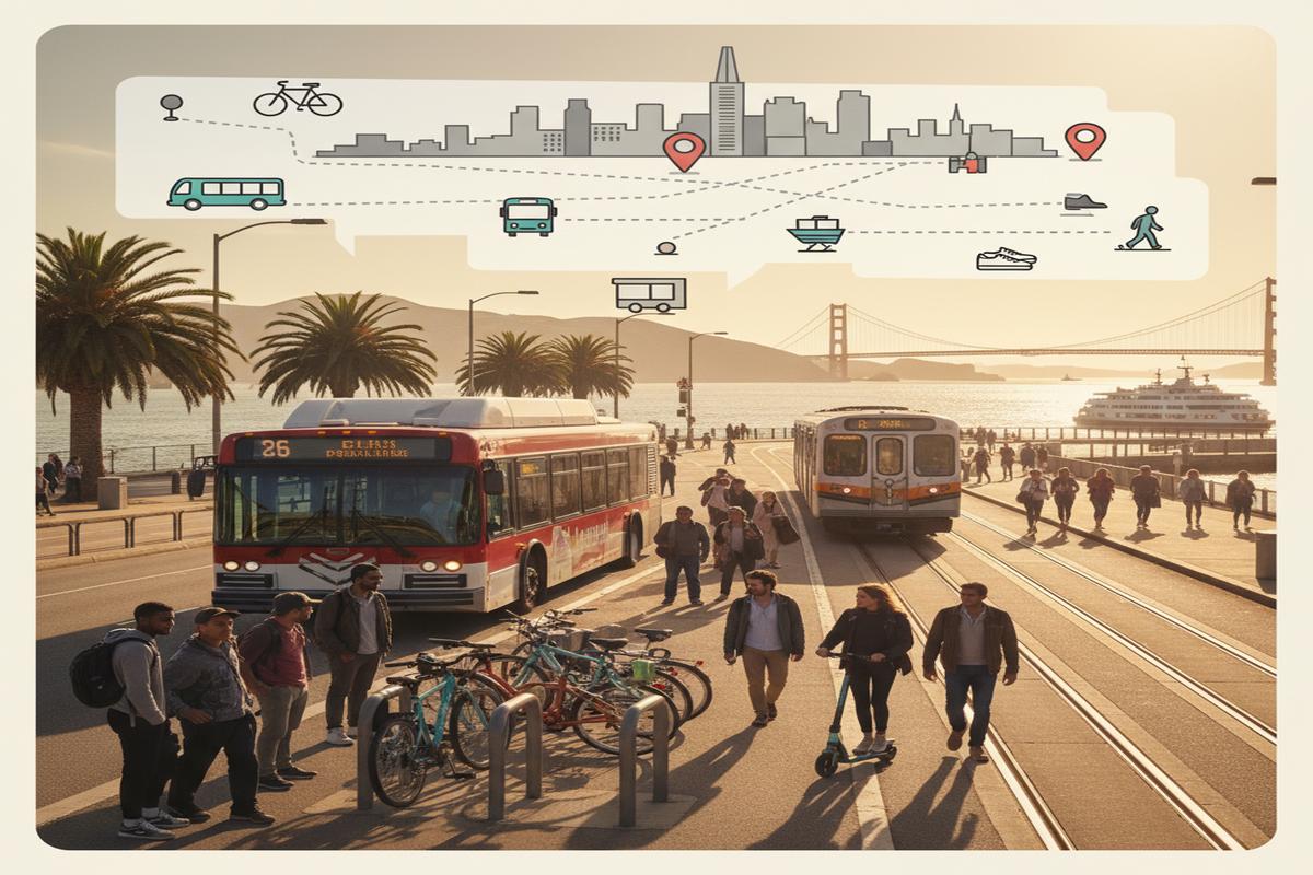 San Francisco’da Ucuza Ulaşım: 10 Harika Alternatif