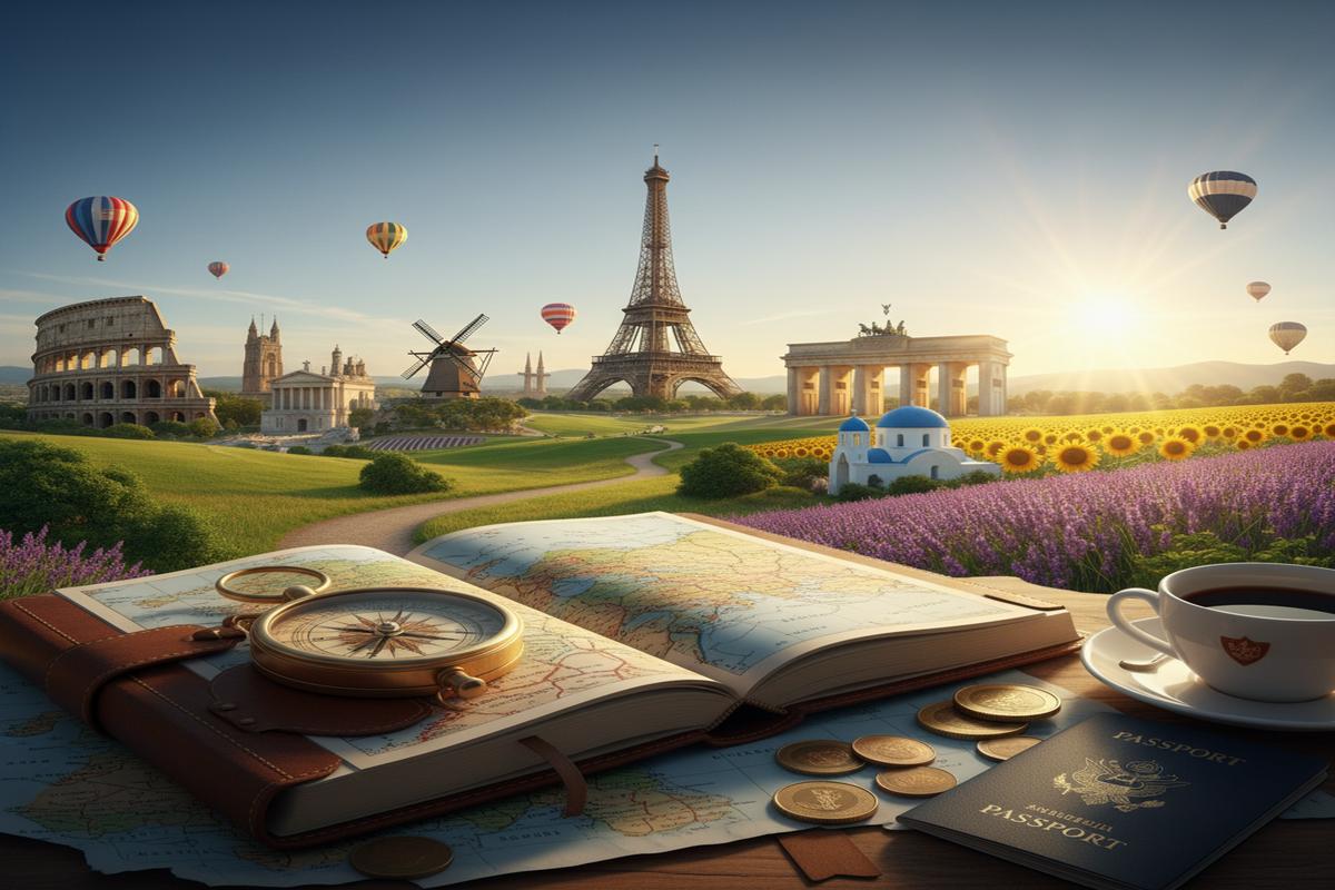 Schengen vizesi ile Avrupa'da gezilebilecek ülkeler haritası