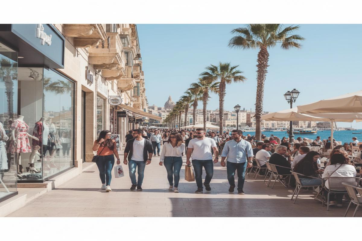 Sliema’da İngilizce Öğrenirken Alışveriş Keyfi!