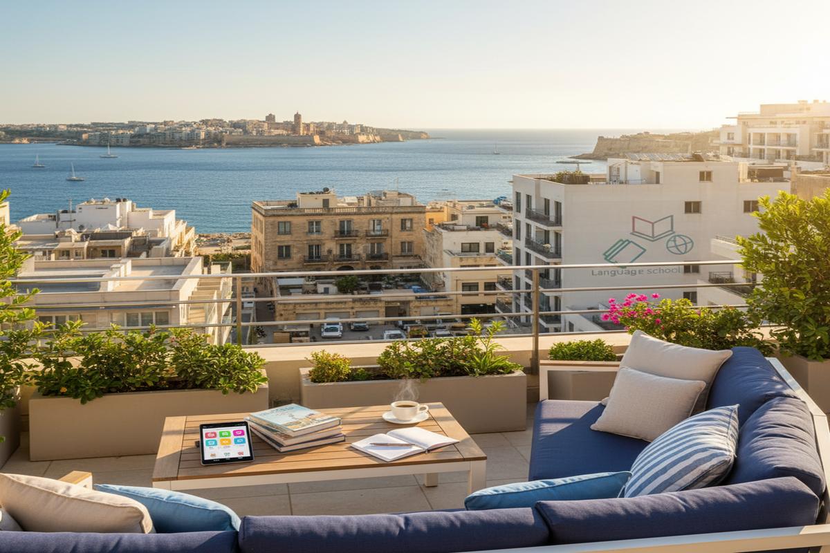 Sliema’da Konforlu Konaklama ve Dil Eğitimi Fırsatı