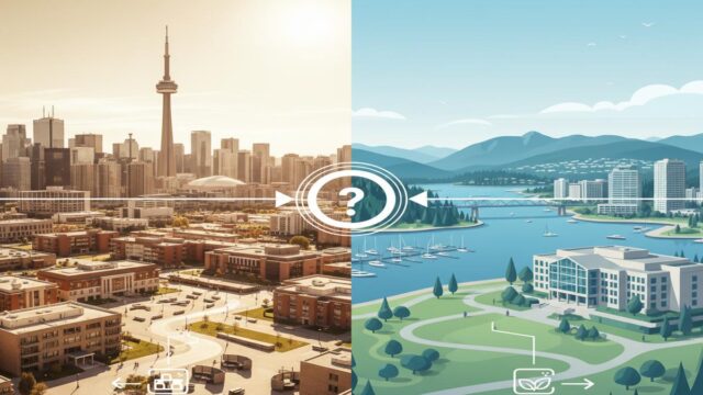 Toronto mu Vancouver mı? Dil Eğitimi İçin Hangisi Daha Karlı?