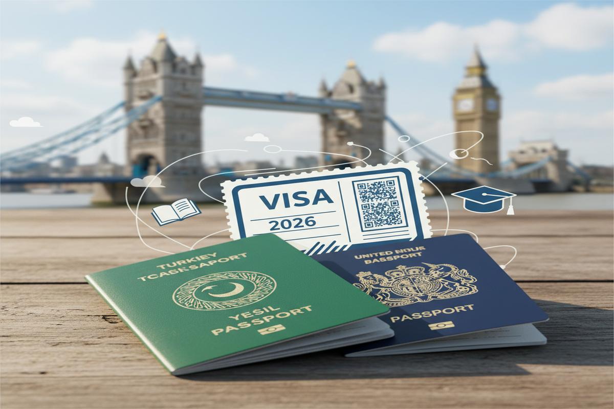 Yeşil Pasaportla İngiltere Vizesi 2026'da Nasıl Alınır?