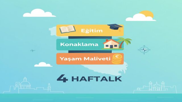 4 Haftalık Malta Dil Okulu Rehberi: Maliyet ve Detaylar