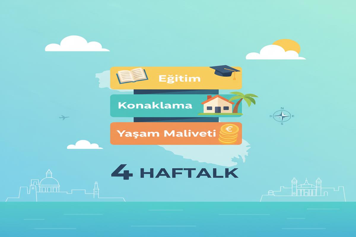 4 Haftalık Malta Dil Okulu Rehberi: Maliyet ve Detaylar