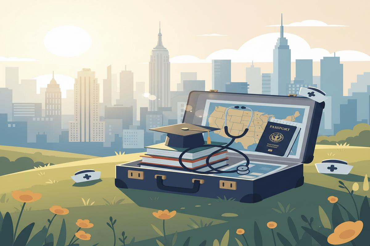 ABD’de Hemşire Olmak: NCLEX, Vize ve Lisans Rehberi