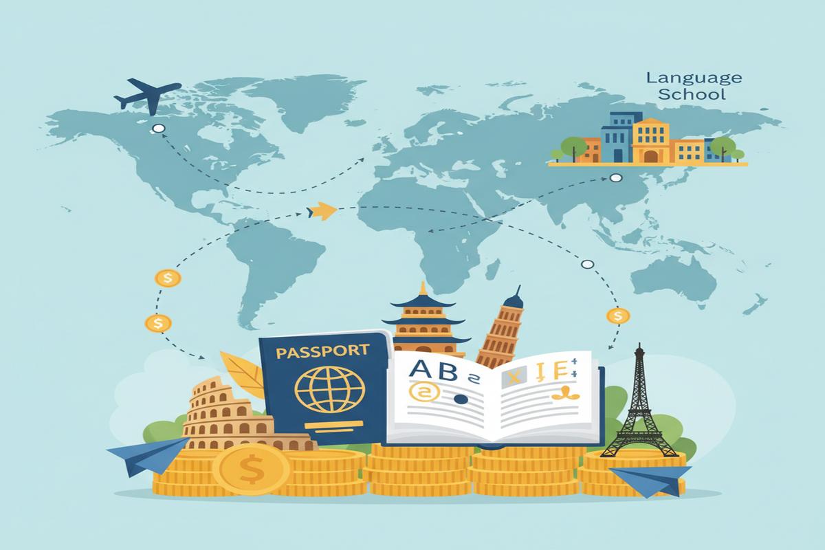 Aktarmalı Uçuşla Dil Okuluna Gitmenin 9 Kârlı Yolu