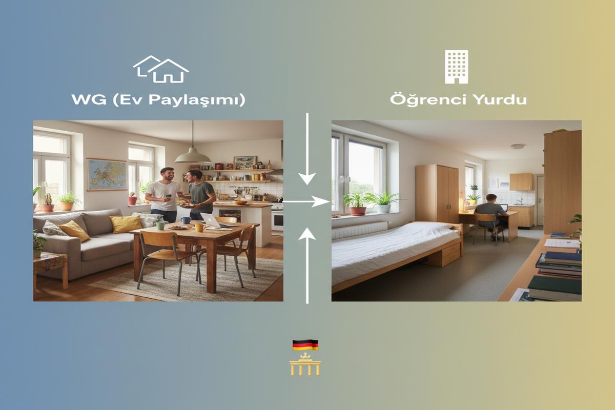 Almanya Work and Study Konaklama Rehberi: WG Yurt Maliyetler