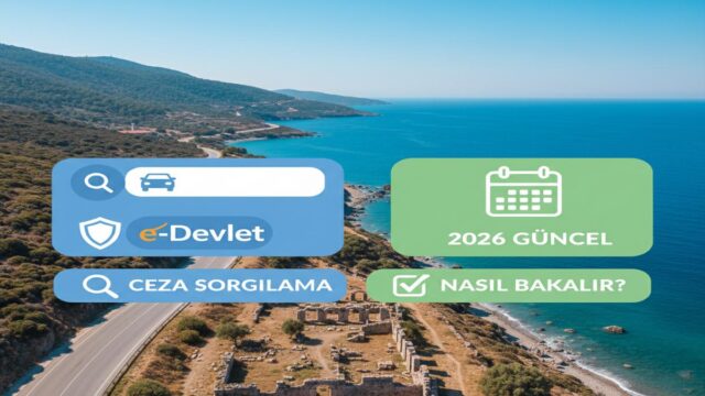 Araç Plaka Ceza Sorgulama Nasıl Yapılır? (2026 Rehberi)