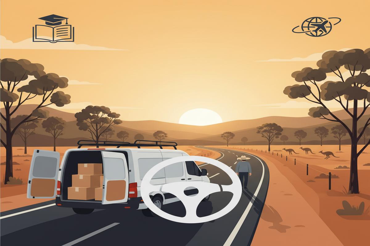 Avustralya’da Kurye/Şoför Olmak: Ücretler, Vize, İpuçları