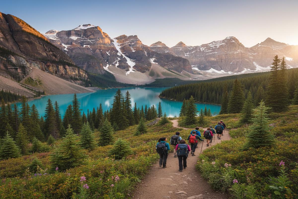 Banff'te Bütçe Dostu Yürüyüşler ve İngilizce Pratiği Rehberi