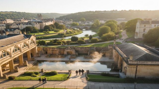 Bath Romalı Hamamlar Yakınında 8 Ücretsiz Romantik Yürüyüş Rotası