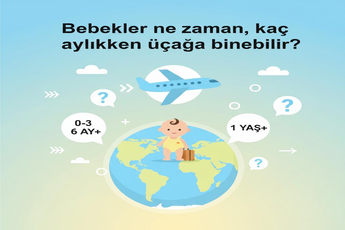Bebekler Uçağa Kaç Aylıkken Binebilir? İşte Cevabı!