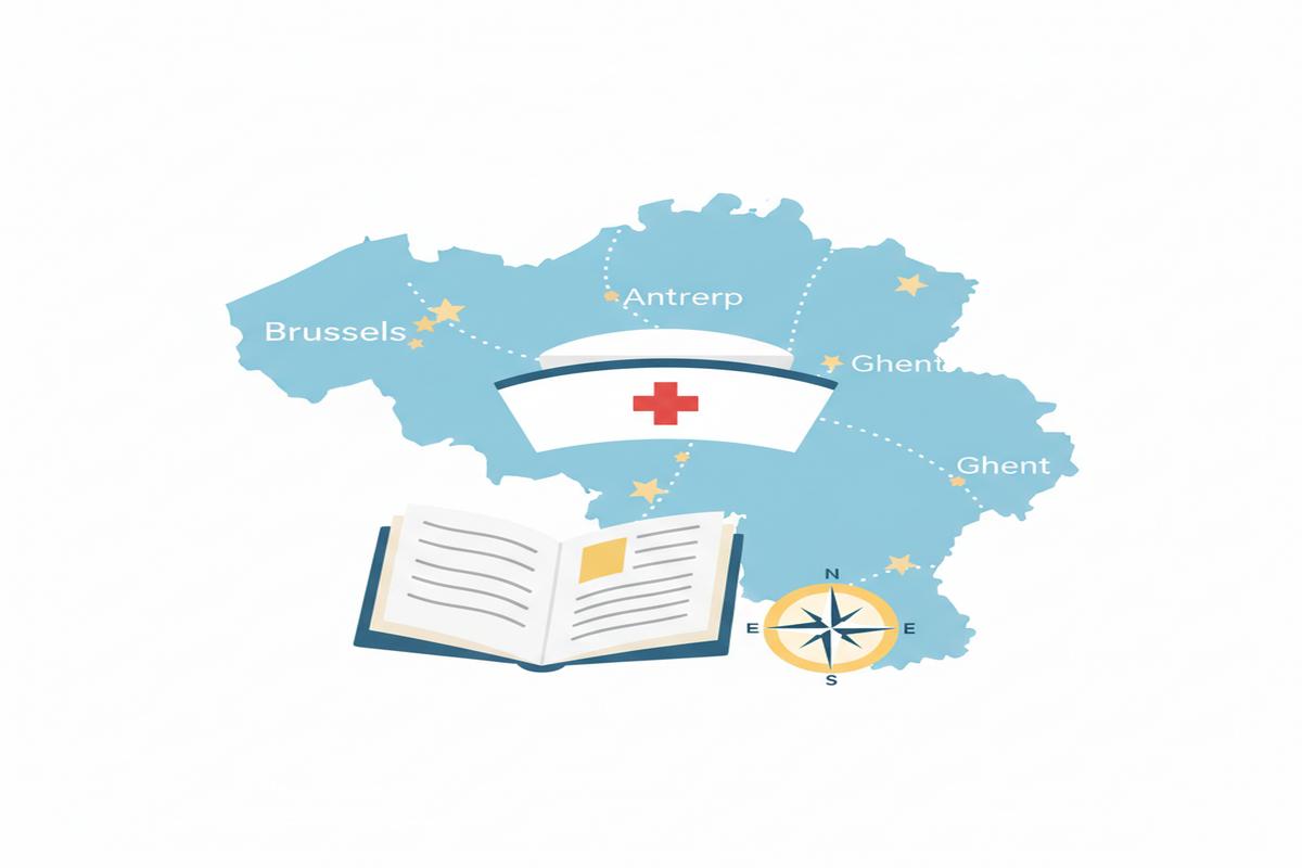 Belçika’da Hemşire Olmak: Denklik, Dil, Vize Rehberi