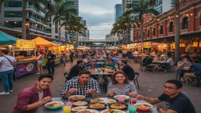 Brisbane’de Ucuz Sokak Yemekleri: 7 Lezzet ve Öğrenci Rehberi
