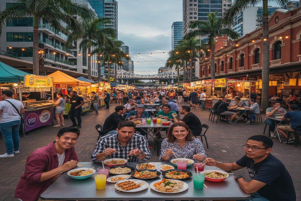 Brisbane'de Ucuz Sokak Yemekleri: 7 Lezzet ve Öğrenci Rehberi