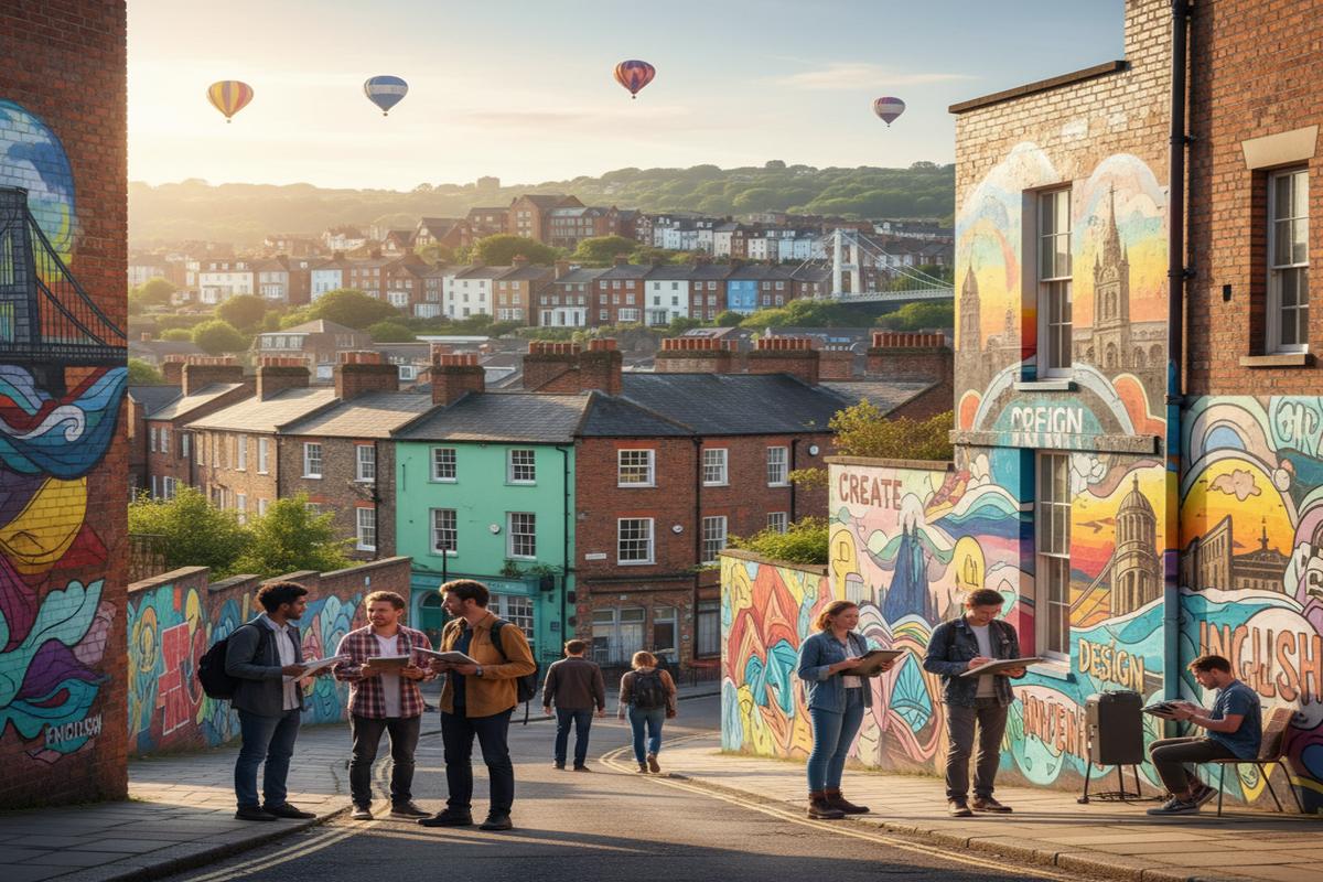 Bristol'de Sanat ve Tasarım İngilizcesi Öğrenin