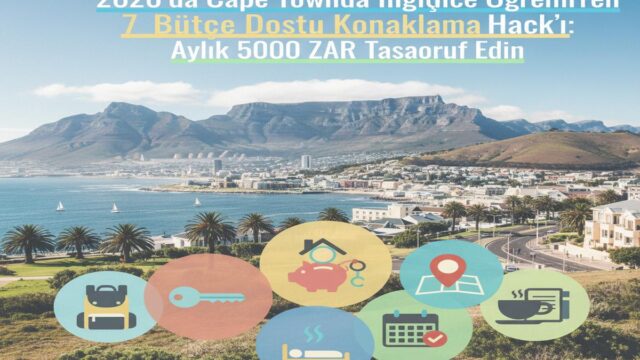 Cape Town Konaklama Tasarrufu: 7 Hack ve Güncel Fiyatlar