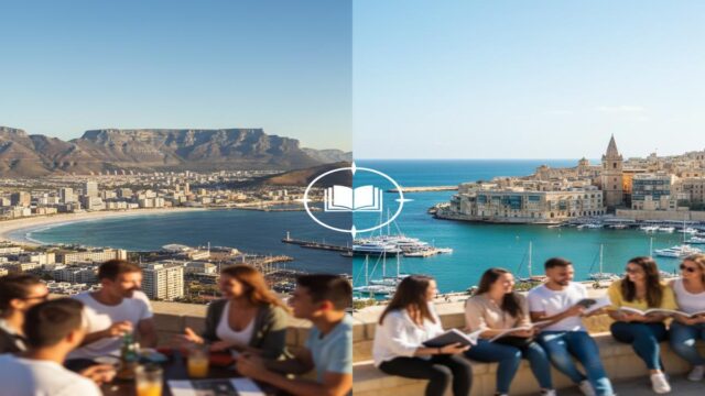 Cape Town mı Malta mı? İngilizce İçin En İyi Seçim!