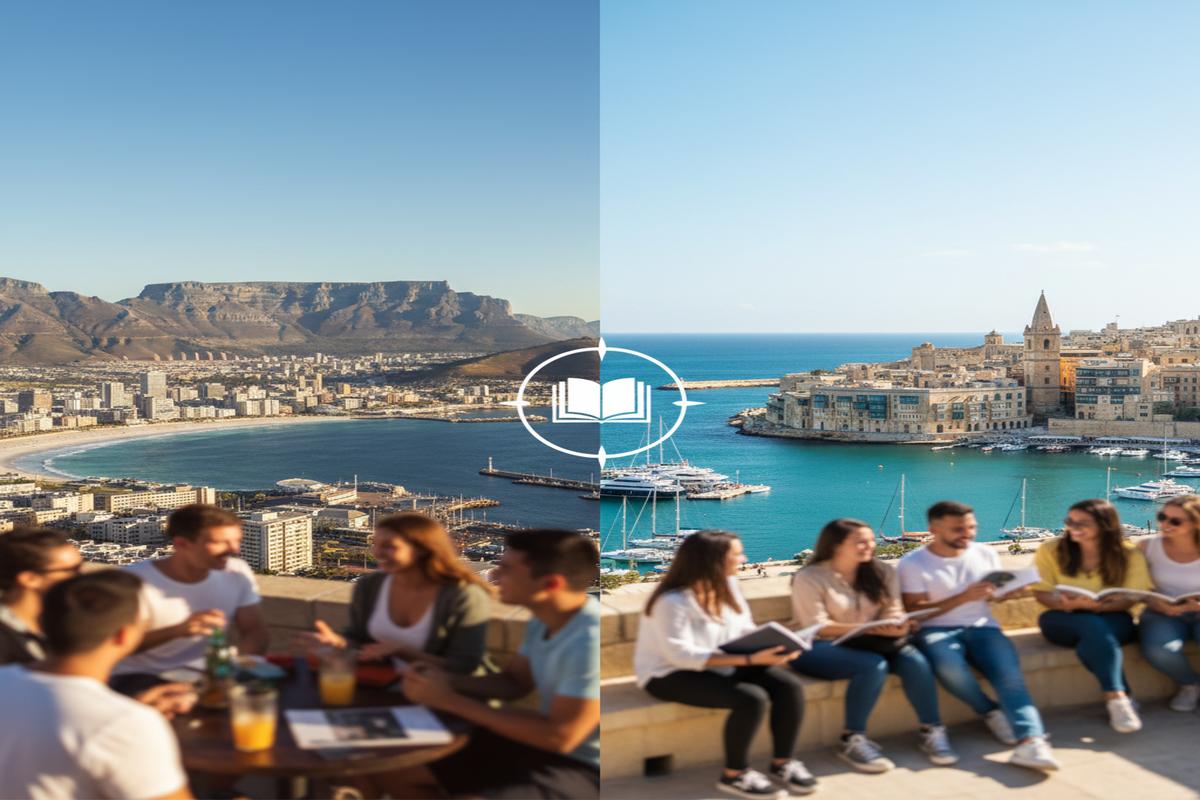 Cape Town mı Malta mı? İngilizce İçin En İyi Seçim!