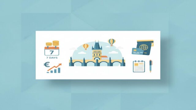 Çekya’da 1 Haftalık Tatil Kaça Mal Olur? (2026 Rehberi)