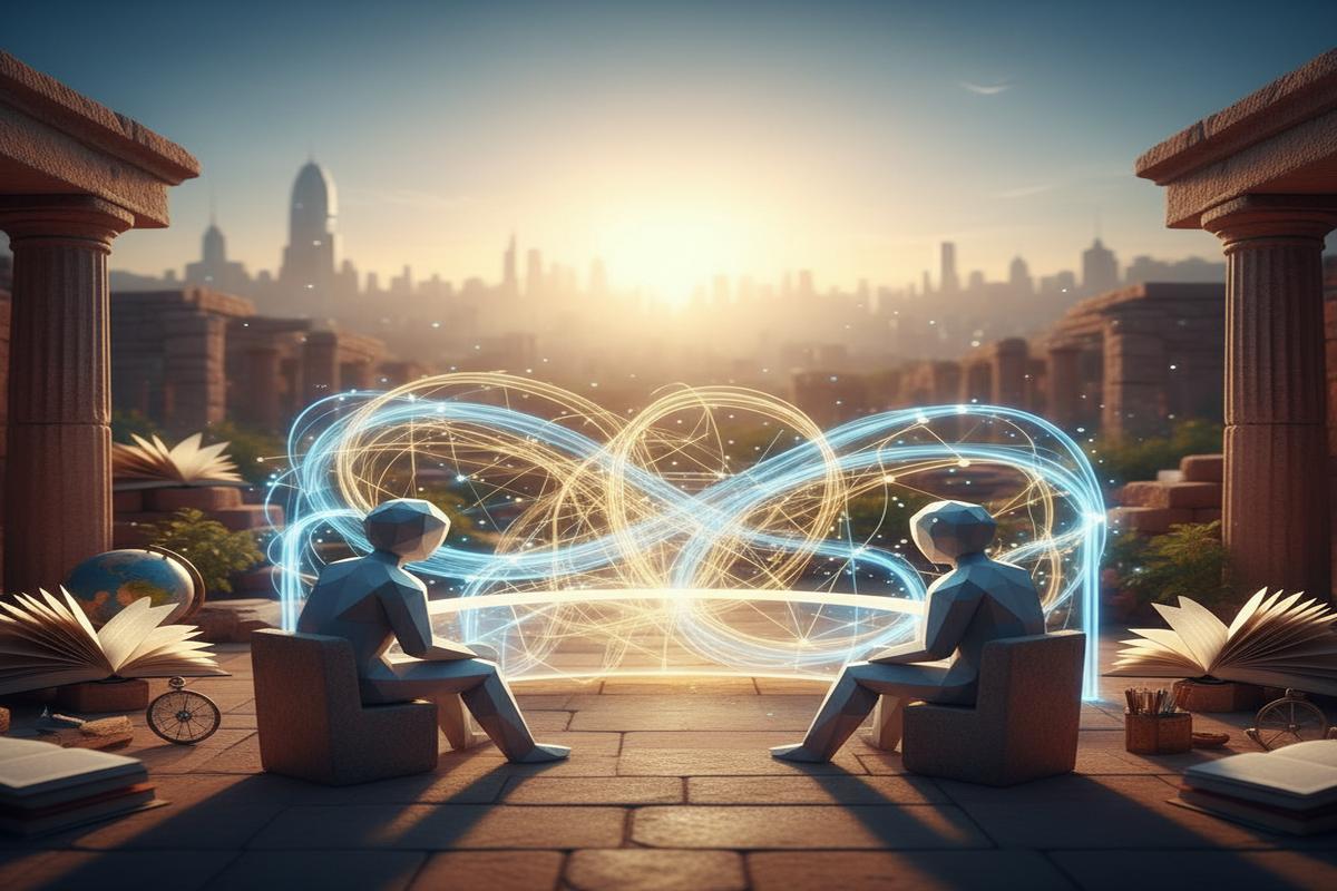 Chevening 2026 mülakatı için hazırlanan aday, mülakat paneliyle görüşüyor