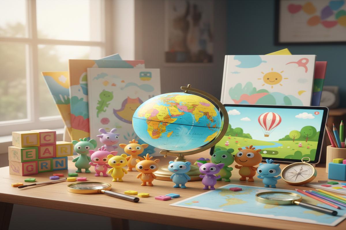 Çocuklar İçin Eğitici ve Güvenli İngilizce Çizgi Filmler