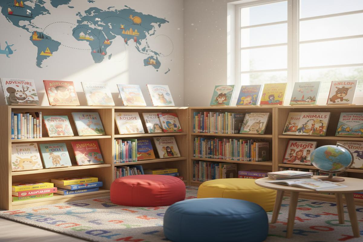 Çocuklar İçin Etkili İngilizce Kitaplık Oluşturma Rehberi