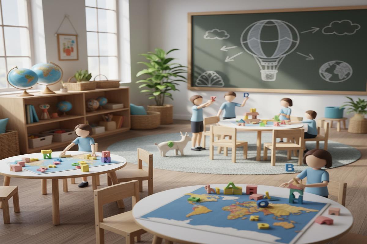 Çocuklara İngilizceyi Montessori ile Nasıl Öğretirsiniz?