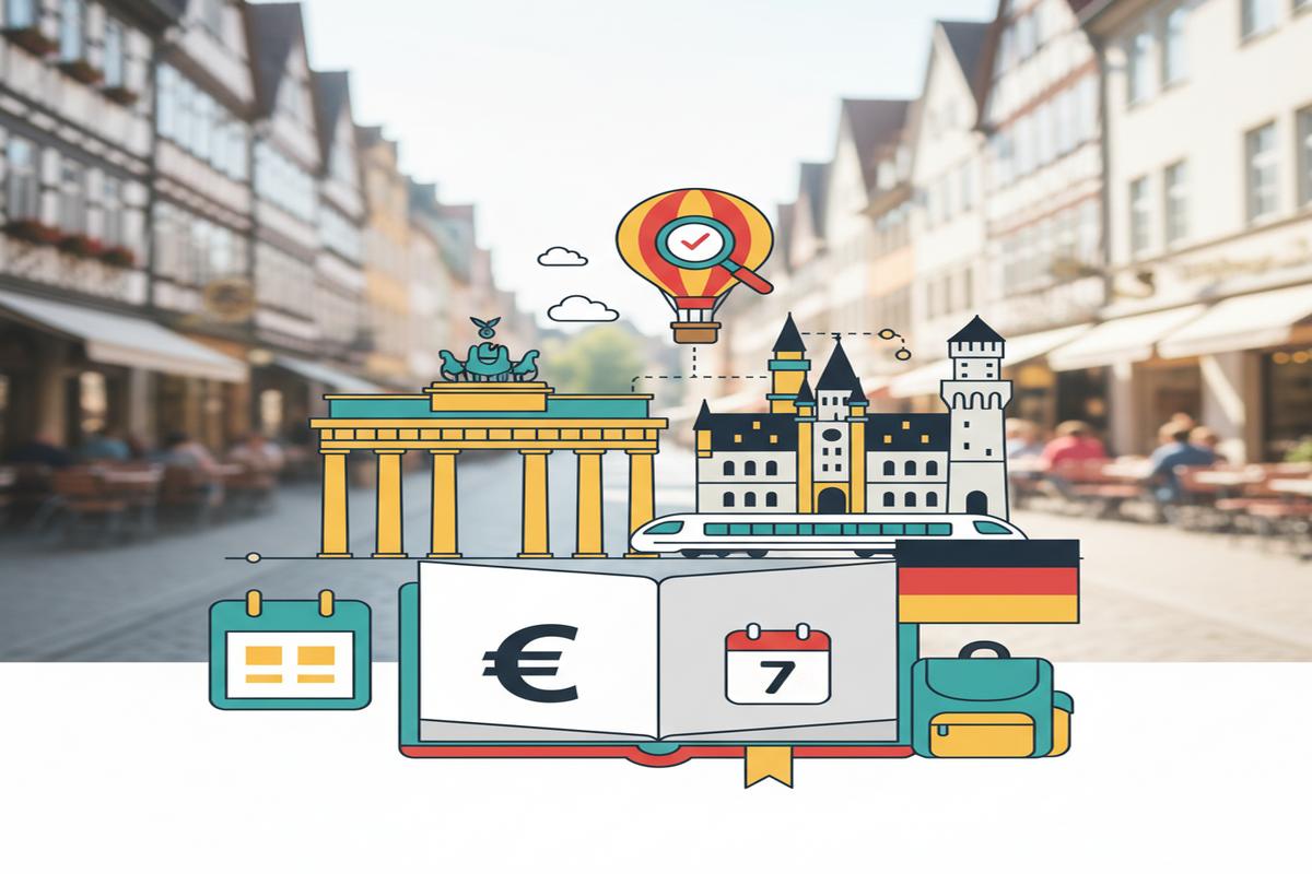 2026'da Almanya'da 1 Haftalık Tatil Kaça Mal Olur?