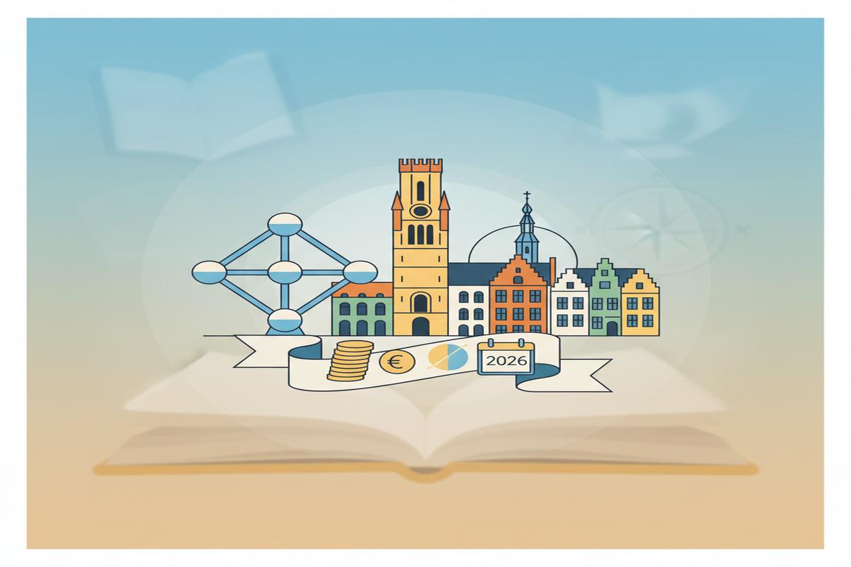 2026'da Belçika'da 1 Haftalık Tatil Kaça Patlar?