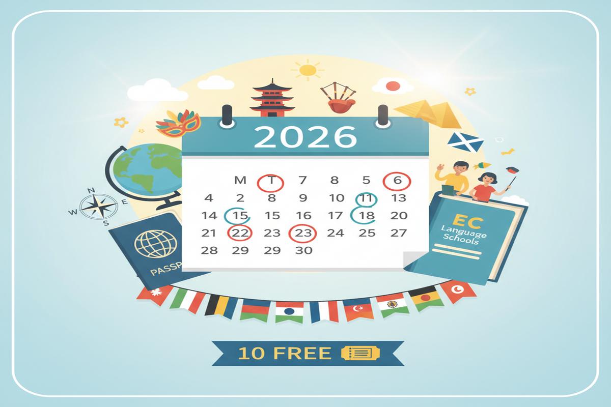 2026'da EC Dil Okullarında 10 Ücretsiz Kültür Festivali