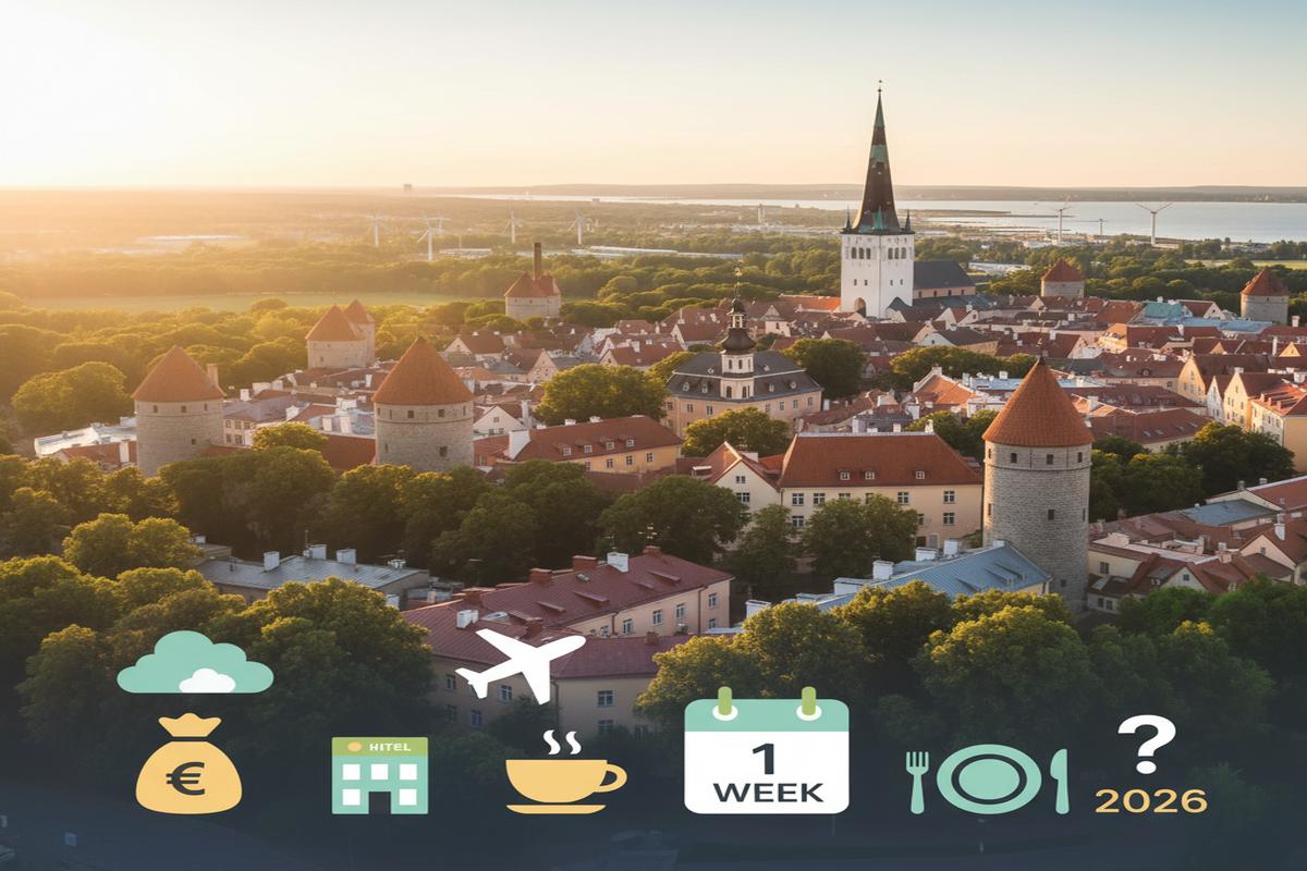 2026’da Estonya’da 1 Haftalık Tatil Kaça Mal Olur?