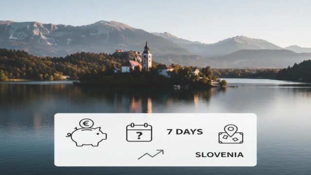 2026’da Slovenya Tatilinde 1 Haftada Ne Kadar Harcanır?