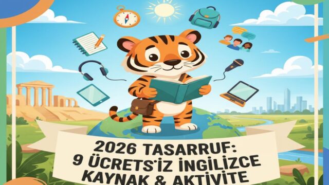 2026’da Ücretsiz İngilizce Öğrenmenin 9 Yolu