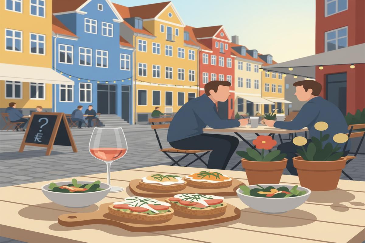 Danimarka’da dışarıda yemek fiyatları: güncel aralıklar