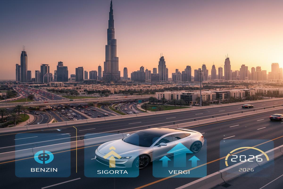 2026 Dubai'de Araba Fiyatları: Tüm Masraflar Dahil!