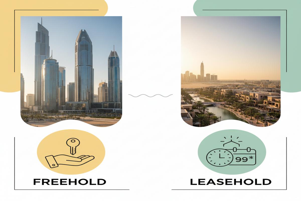 Dubai’de Freehold ve Leasehold: Hangi mülk türü size uygun?