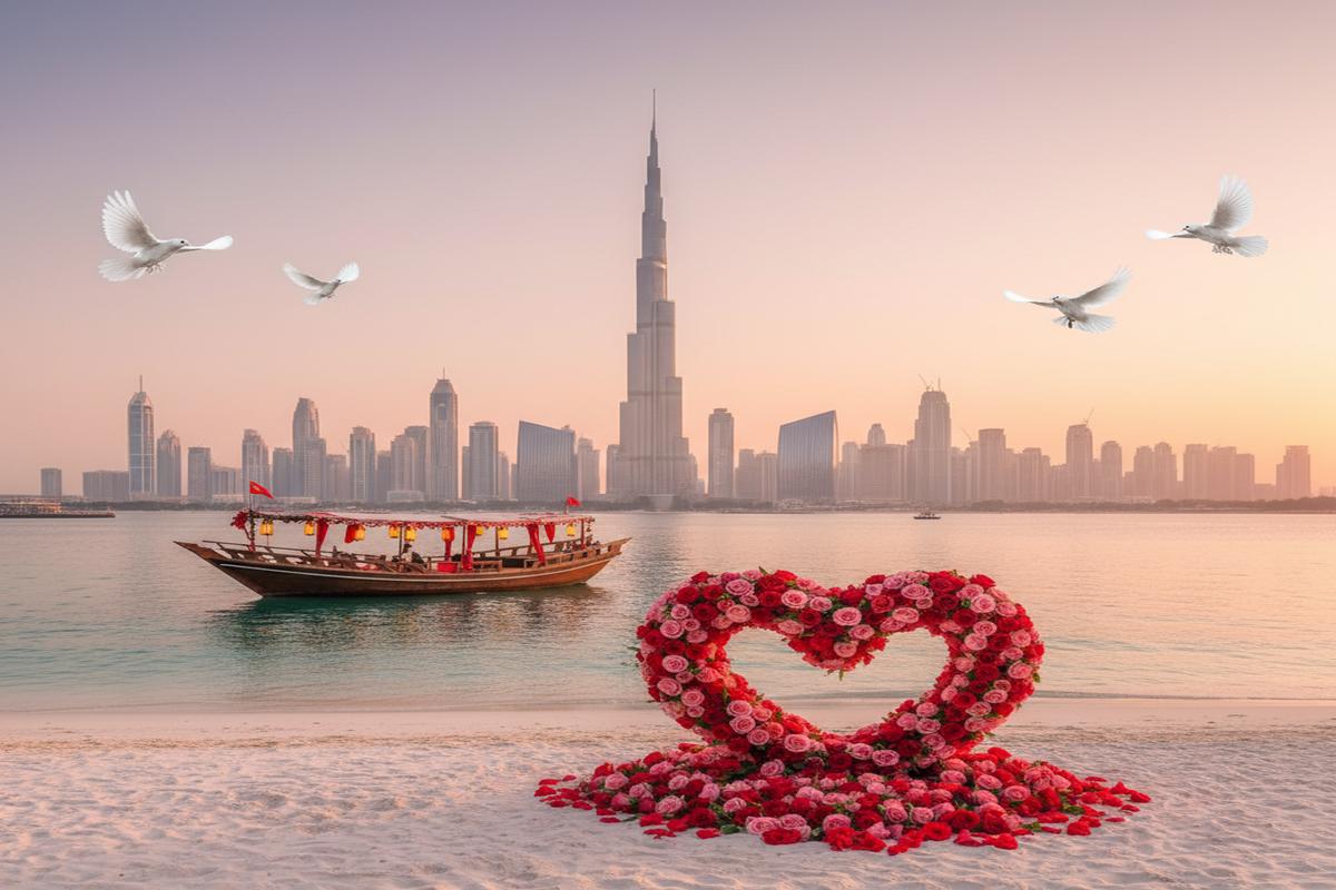 Dubai’de Sevgililer Günü: Romantik Aktiviteler ve Plan
