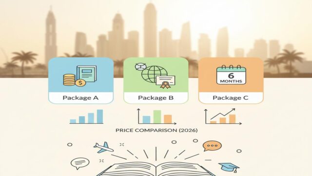 Dubai Dil Okulu Fiyatları 2026: 6 Aylık Paket Kıyaslaması