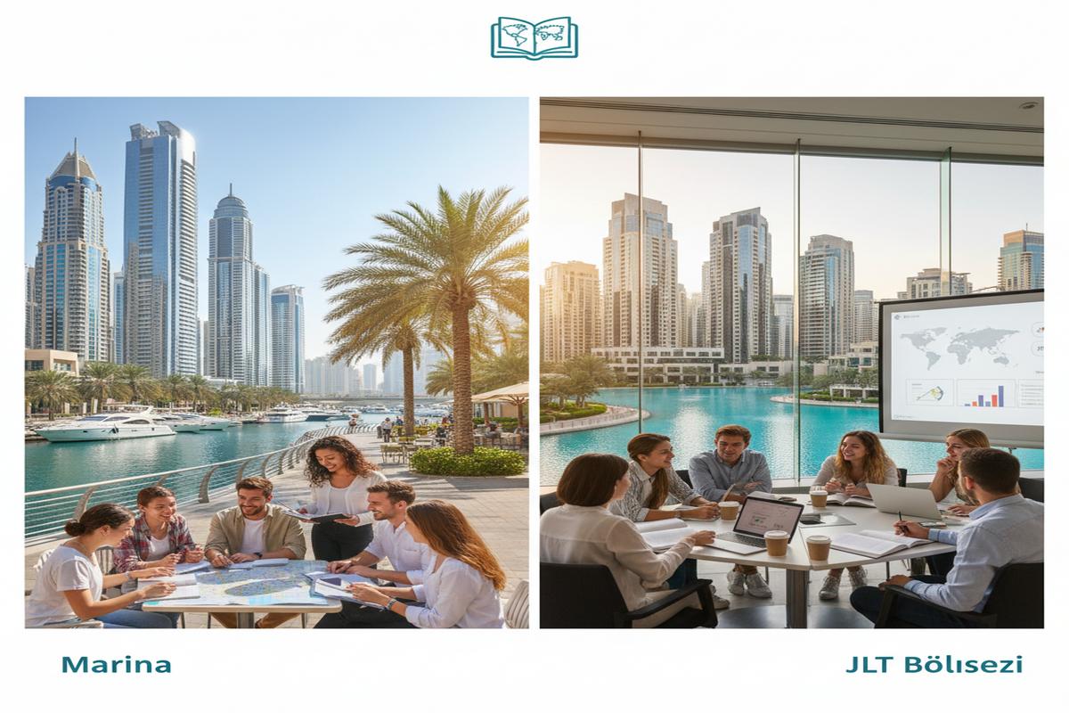 Dubai Dil Okulu: Marina mı JLT mi? Detaylı Karşılaştırma