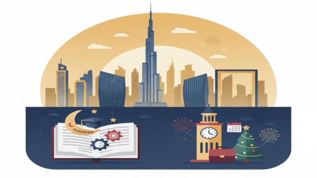 Dubai Yılbaşı Ramazan Eğitim Çalışma Saatleri