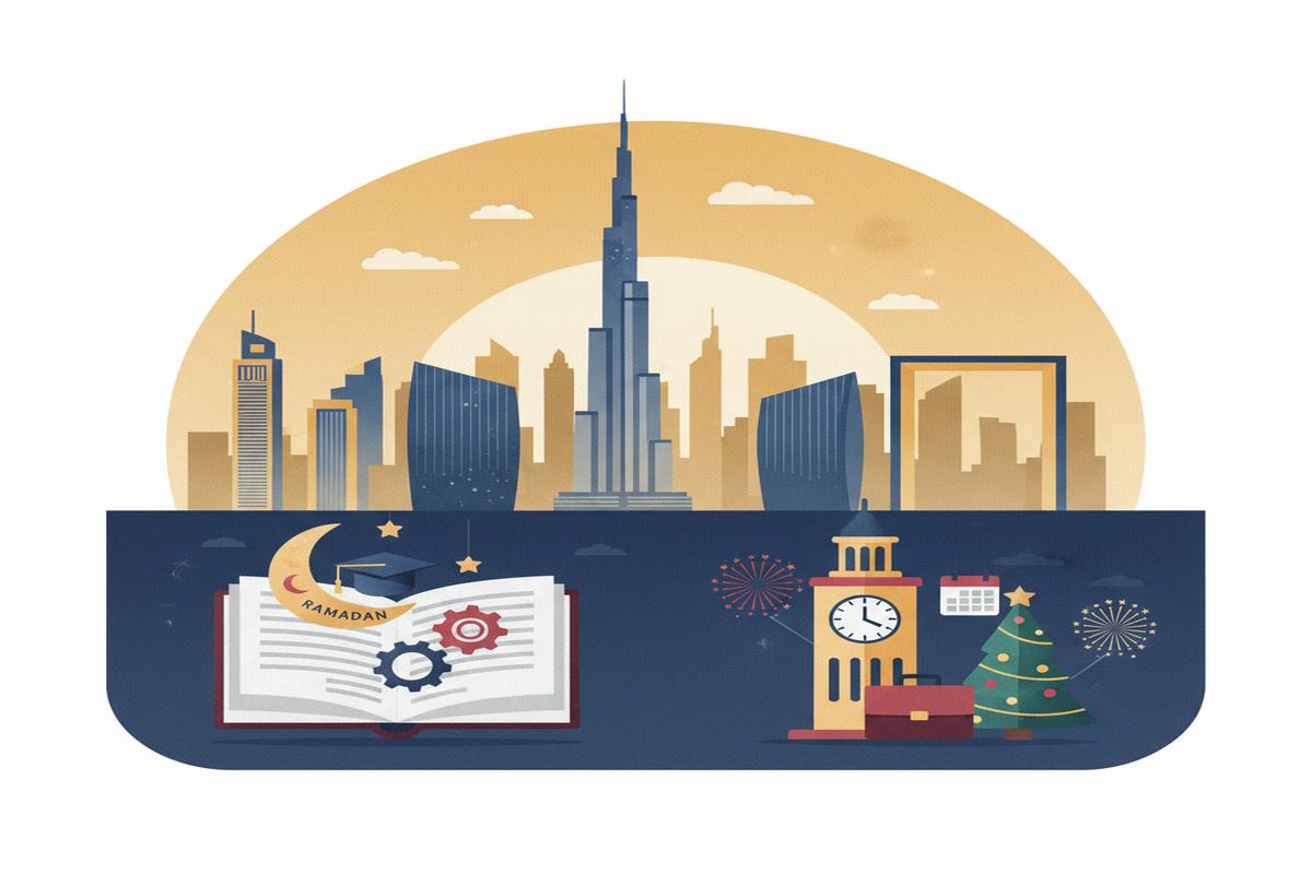 Dubai Yılbaşı Ramazan Eğitim Çalışma Saatleri