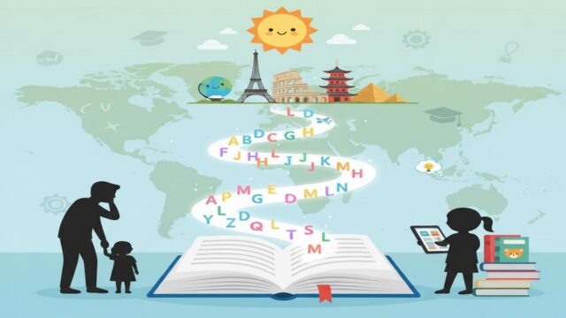 Ebeveyn İngilizce Bilmese de Çocuğa Nasıl Öğretir?