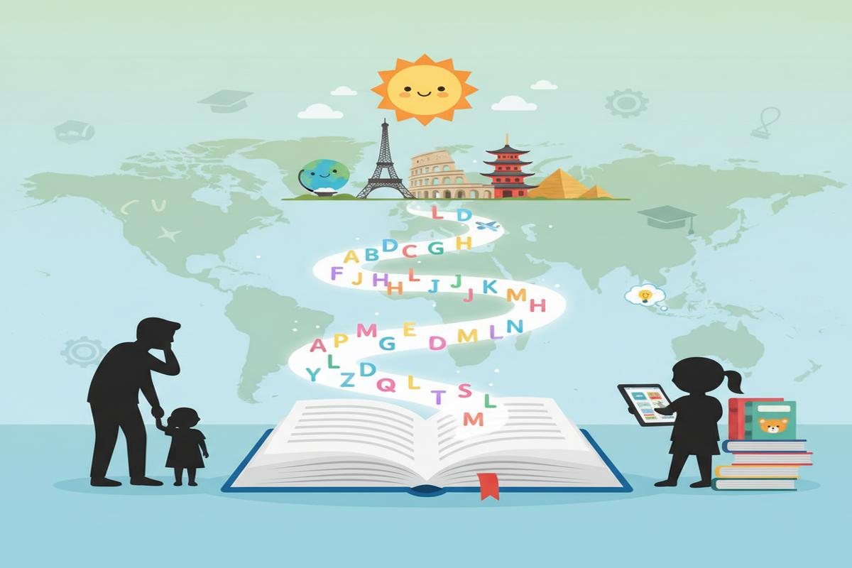 Ebeveyn İngilizce Bilmese de Çocuğa Nasıl Öğretir?