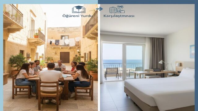 English Path Malta Konaklama: Yurt vs Otel Rehberi ve Karşılaştırma