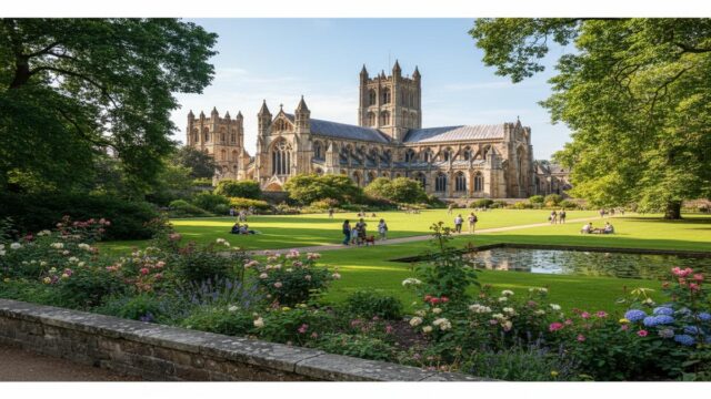 Exeter’da Ücretsiz Sakin Noktalar: Öğrenciye Yeşil Mola