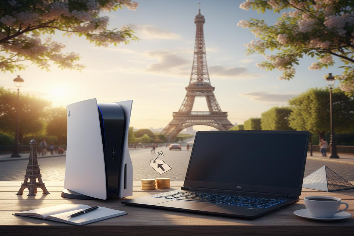 Fransa’da PS5 ve oyuncu laptopu fiyatları: güncel rehber