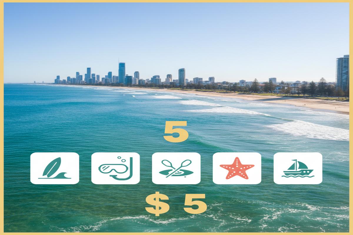 Gold Coast’ta 5 Dolara 5 Harika Deniz Keyfi!