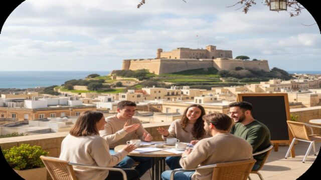 Gozo’da Kış İngilizce Kursu: Küçük Sınıf, Uygun Bütçe