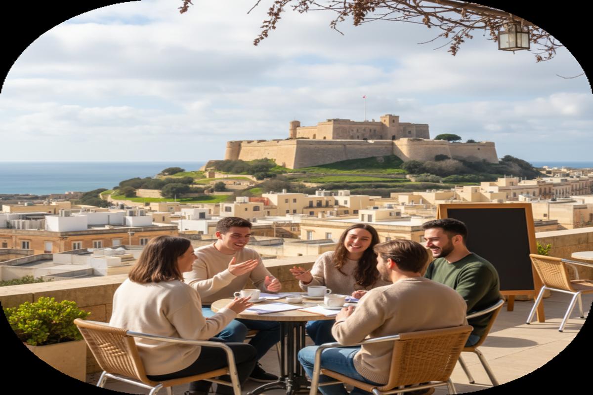 Gozo’da Kış İngilizce Kursu: Küçük Sınıf, Uygun Bütçe